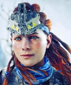 Aloy Horizon paint by numbers