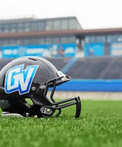 GVSU Helmet paint by numbers