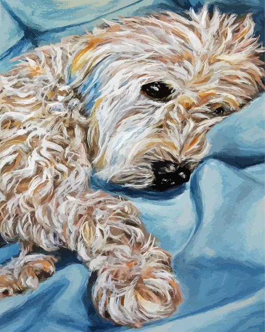 Brittany Spaniel paint by numbers
