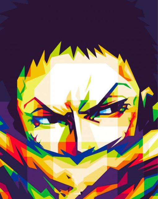 Charlotte Katakuri Manga paint by numbers