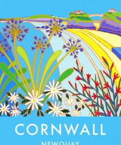 Newquay Illustration paint by numbers