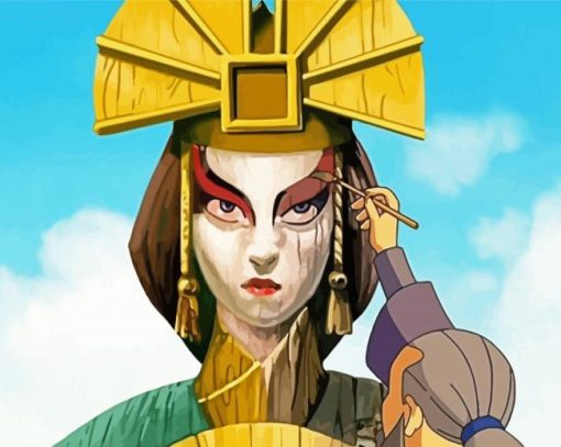 Aesthetic Kyoshi paint by numbers