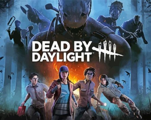 Dead By Daylight Poster paint by numbers
