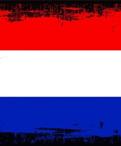 Netherland Flag paint by numbers