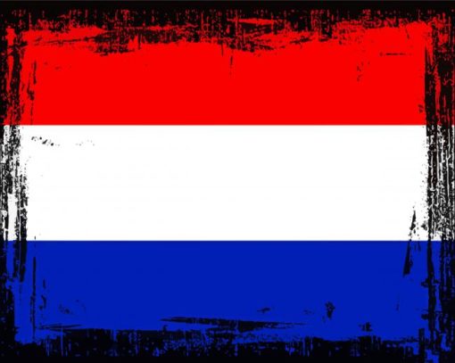 Netherland Flag paint by numbers