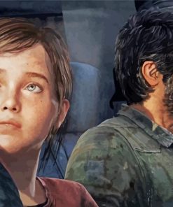 The Last Of Us Video Game paint by numbers