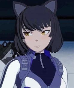 Blake Belladonna RWBY Character paint by numbers