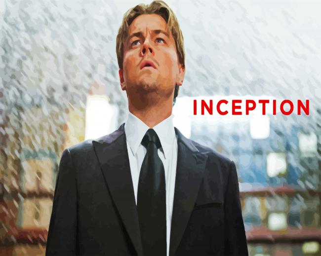 Leonardo Dicaprio Inception paint by numbers
