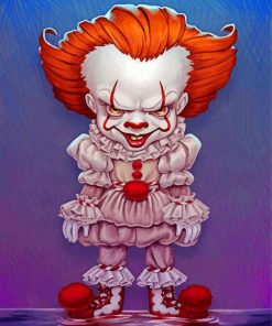 Pennywise Art paint by numbers