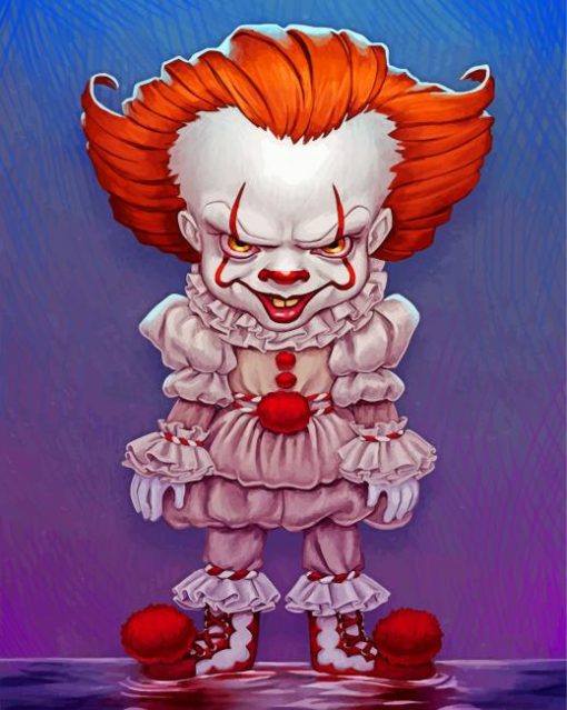 Pennywise Art paint by numbers