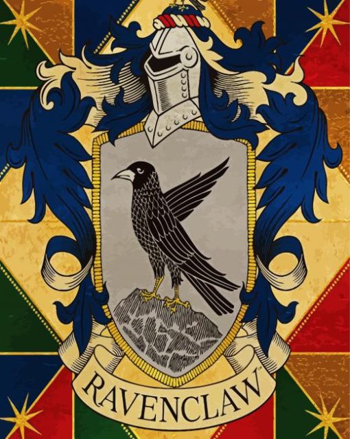 Ravenclaw Logo paint by numbers