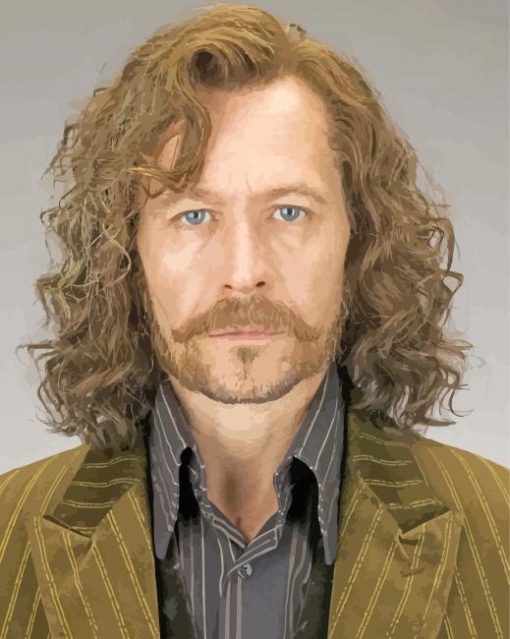 Sirius Black paint by numbers