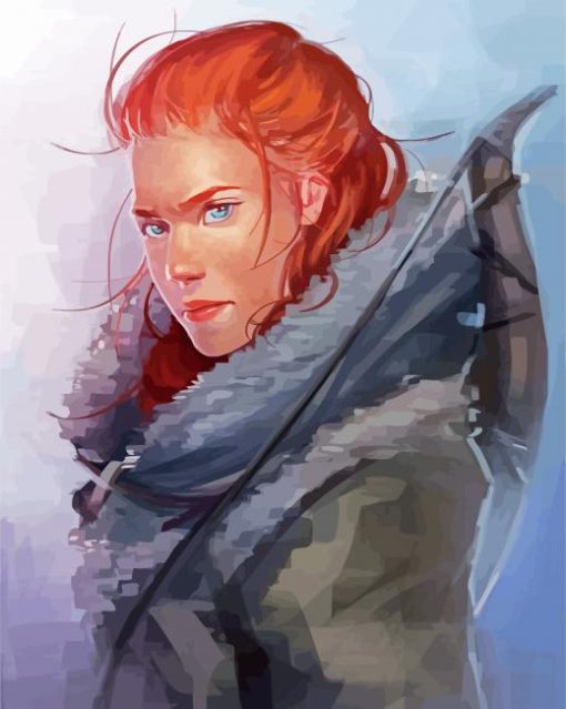 Aesthetic Ygritte Art Paint By Numbers