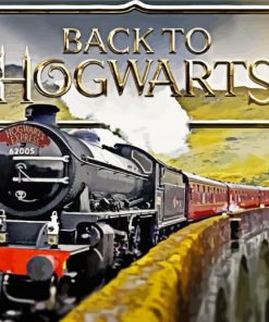 Back to Hogwarts Express – Paint By Number