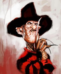 Freddy Krueger Paint By Numbers