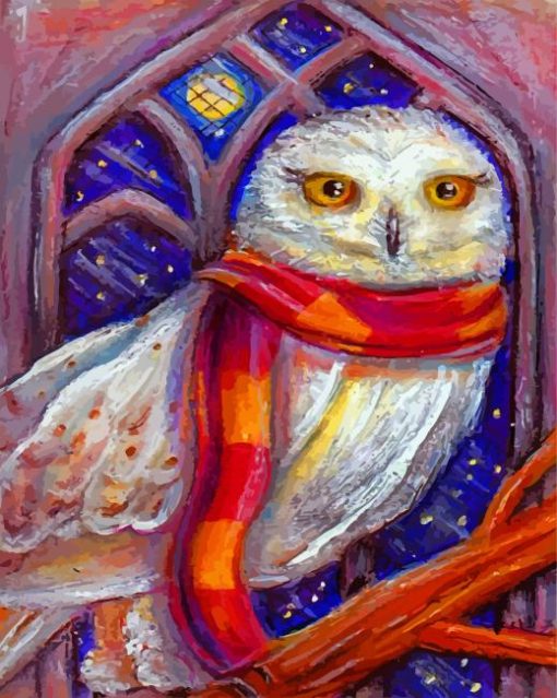 Harry Potter Hedwig Owl Paint By Numbers