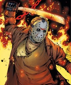 Dangerous Jason Voorhees Paint By Numbers