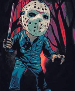 Aesthetic Jason Voorhees Paint By Numbers