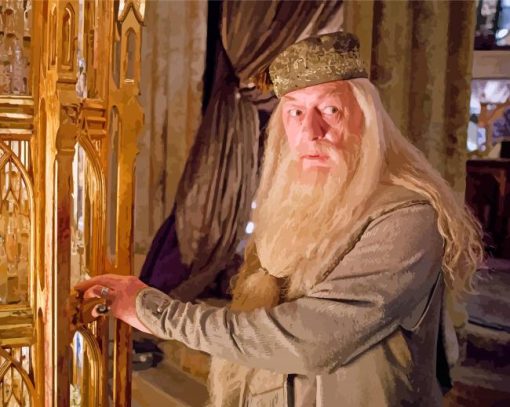 Professor Albus Dumbledore paint by numbers