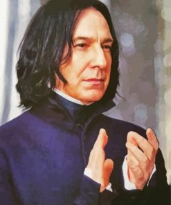 Aesthetic Professor Severus Snape paint by numbers