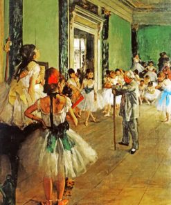 Edgar Degas Ballet paint by numbers