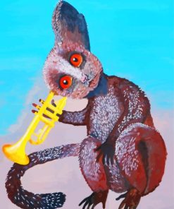 Galago paint by numbers