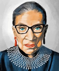 Ruth Bader paint by numbers