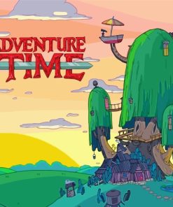 Adventure Time paint by numbers