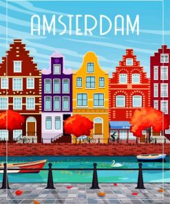 Amsterdam paint by numbers