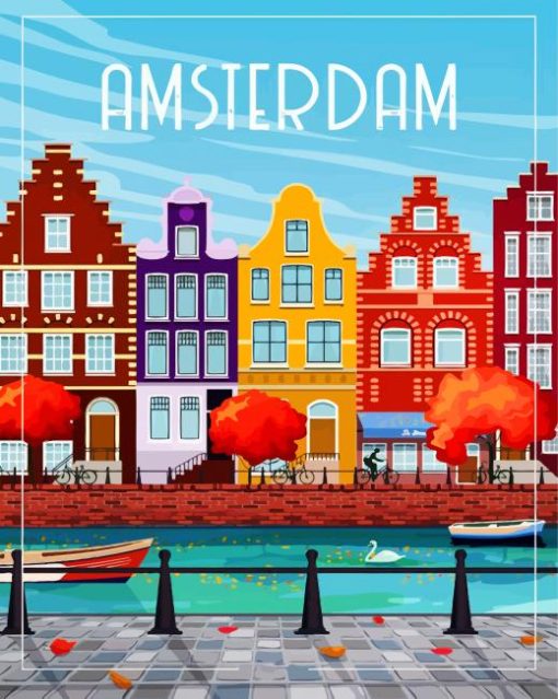 Amsterdam paint by numbers