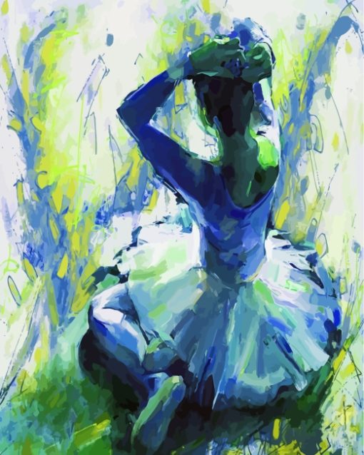 Ballet Girl Art Paint By Numbers