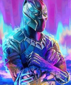 Black Panther Paint By Number