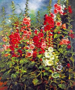 Blossom Flowers Garden paint by numbers