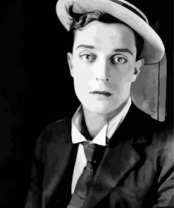 Buster Keaton Paint By Numbers