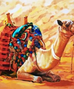 Desert Camel paint by numbers