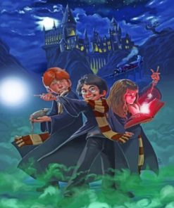 Harry Potter Friends paint by numbers