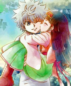 Killua Zoldyck And Alluka Zoldyck Paint By Numbers