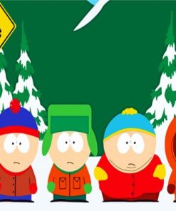 South Park Paint By Numbers