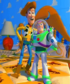 Toy Story paint by numbers