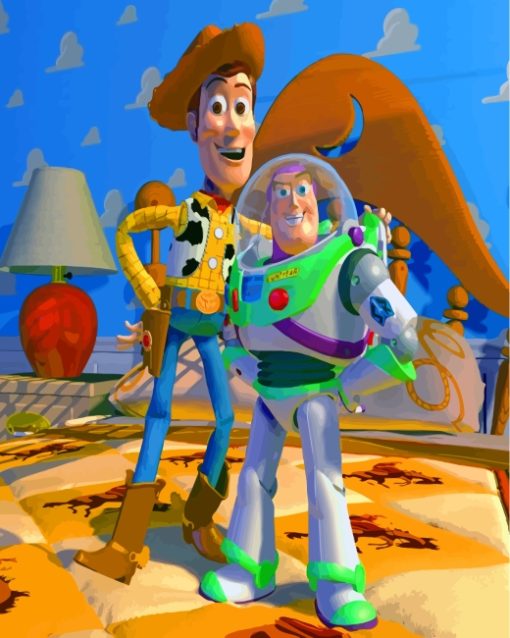 Toy Story paint by numbers