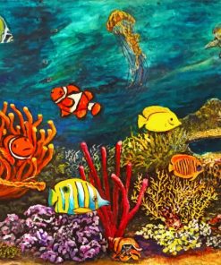 Under Sea painting by numbers