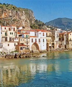 Cefalu Sicily Paint By Numbers