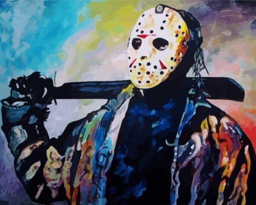 Aesthetic Jason Voorhees paint by numbers