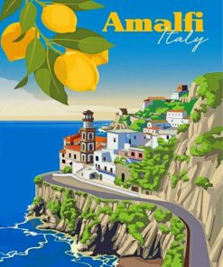 Amalfi Coast Paint By Numbers