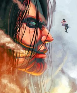 Attack On Titan Illustration paint by numbers