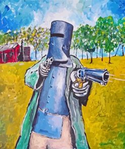 Australian Ned Kelly paint by numbers