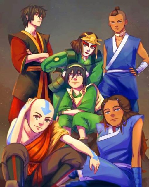 Avatar The Last Airbender Paint By Numbers