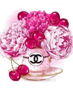 Chanel Flowers paint by numbers