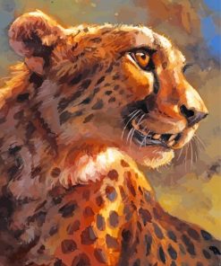 Cheetah Art Paint By Numbers