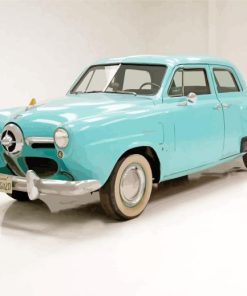 Cyan Studebaker paint by numbers